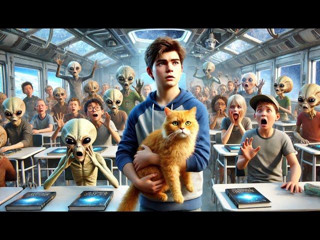 Galactic Academy Panic: 'Contain That Creature!' Human: 'It's Just a Cat!' | Sci-Fi Stories