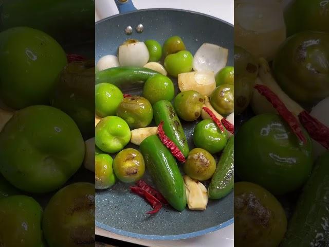 The BEST Salsa Verde! #freddsters #foodie #cooking #recipe #salsaverde #salsa #mexican #shorts