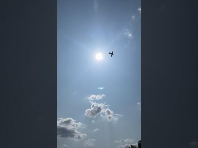 Plane flies very close over the Schönbuch Tower at Herrenberg in Germany 2023 #shorts #tower