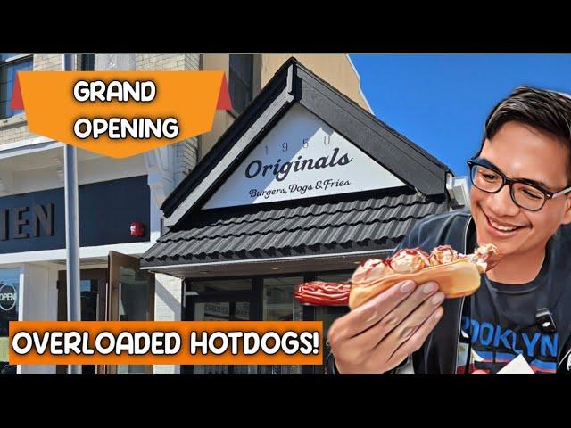 Crazy Hotdog and Burger Combinations - Grand Opening at Westfield, NJ!  1950 Originals!