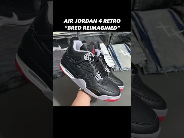AIR JORDAN 4 RETRO “BRED REIMAGINED”