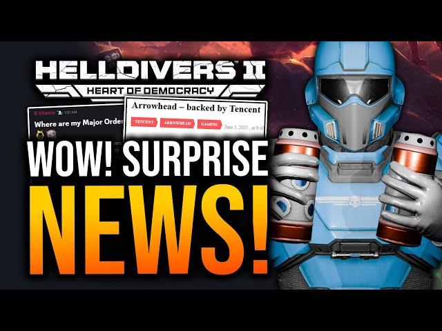 Helldivers 2 - Planets Will Change! Devs News & Tencent Buys In!