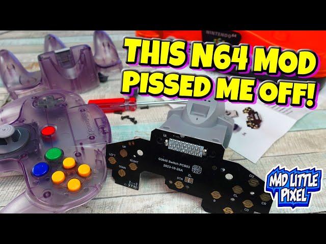 This FAIL Of A N64 Mod Almost Made Me Hate The N64 Controller!