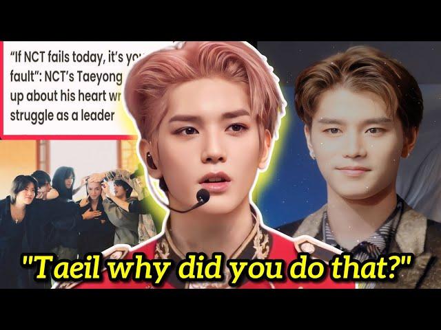 Taeil why did You that? How the responses Taeyong NCT as leader?