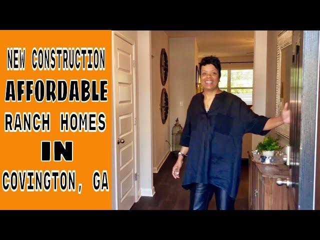 New Construction Ranch Homes in Covington, GA