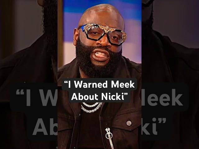 “I Warned Meek About Nicki”