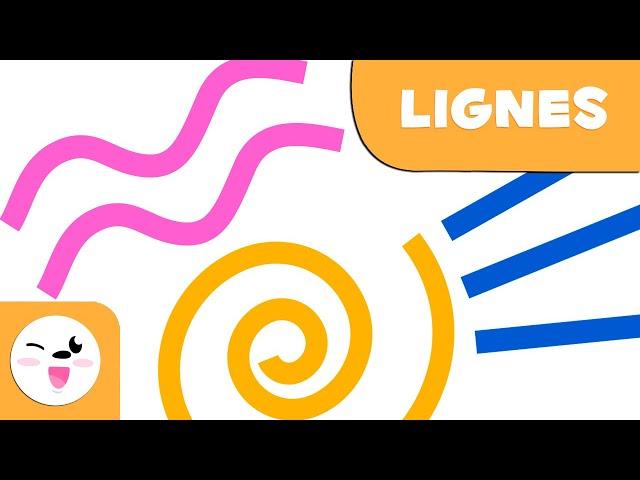 Les lignes pour les enfants - Géométrie pour les enfants