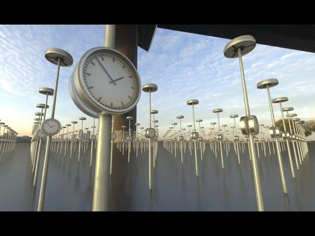 Street Light 1 with Station Clock Blender-2.83 Version