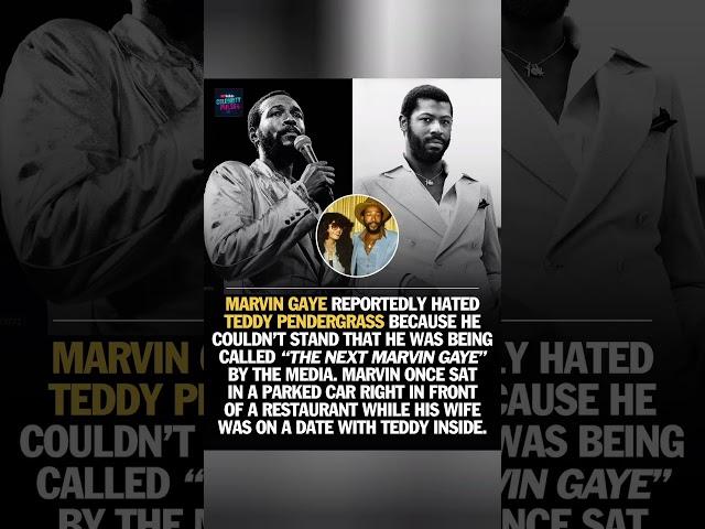 Marvin Gaye HATED Teddy Pendergrass—Here’s Why  #MusicDrama#beef #shorts #teddy #gaye