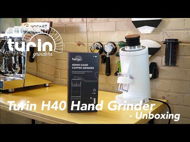 H40 Turin Hand Coffee Grinder - Unboxing