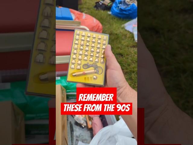 Finding a RARE Spanish Laser Pen from the 90s at a Car Boot Sale!