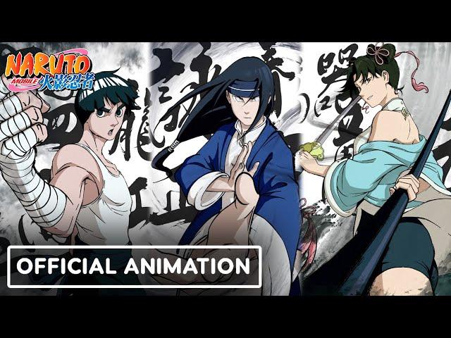 Team Guy Kung Fu CGI Animation HD [feat. Wing Chun Neji, JKD Rock Lee, Emei Tenten] | Naruto Mobile