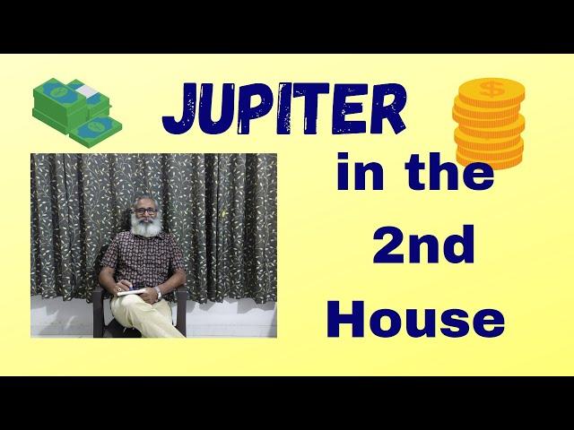 Class -222 - Jupiter in the 2nd  House/Bhava // Results are explained in this video