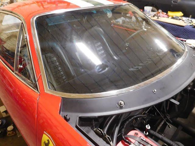 Ferrari WIndshield Installation