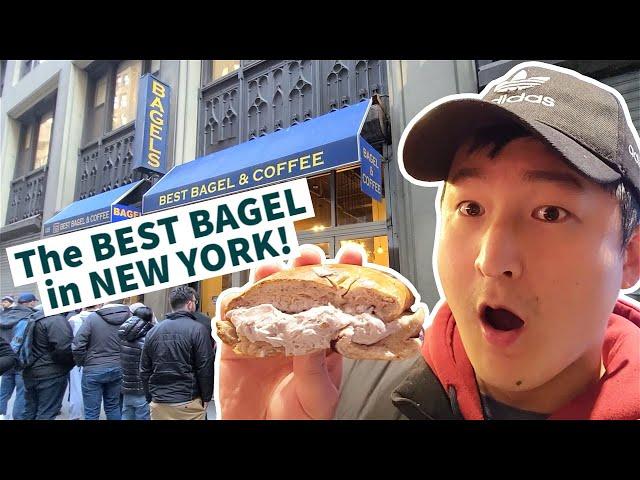 NYC's BEST BAGEL & Coffee! Better Than Ess-A-Bagel