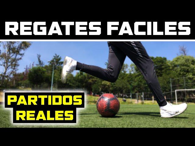 APRENDE 5 REGATES FACILES de FÚTBOL que PUEDES USAR en PARTIDOS REALES | TUTORIAL de FUTBOL