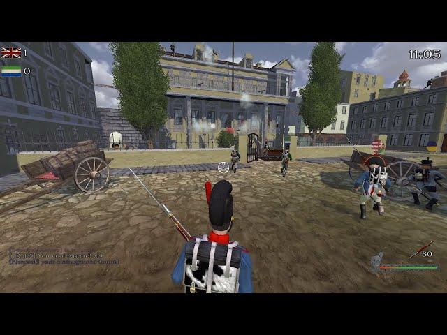 Custom Map 7 (defending & attacking) in Mount & Blade Warband: Napoleonic Wars