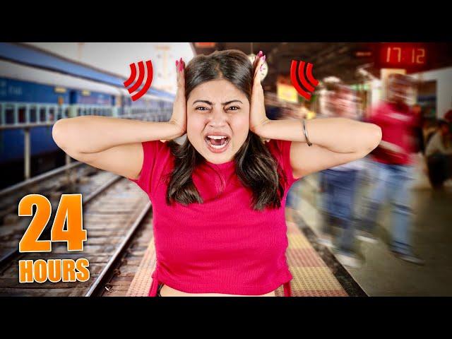 Living at Railway Station for 24 hours !