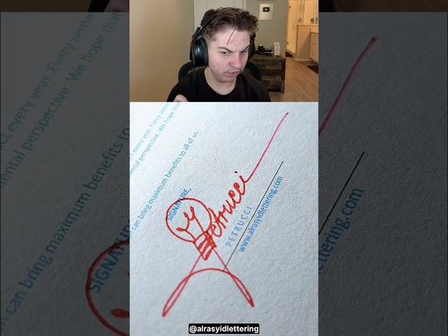 How To Sign Hardest Signature 