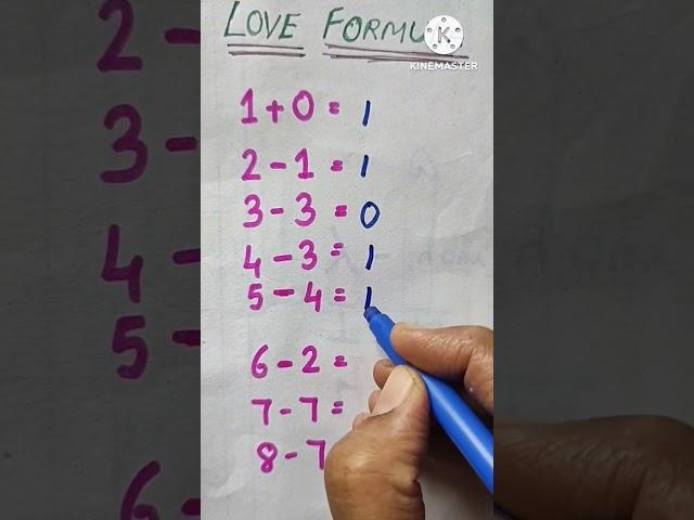 Love formula #shorts