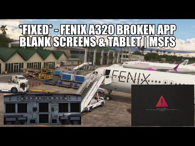 *FIXED* - Broken Fenix A320 | Fenix.exe app Not Launching & Connecting to Aircraft | MSFS 2020