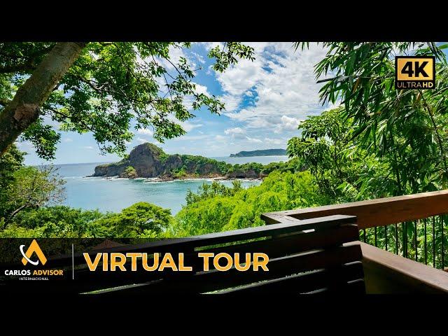 VIRTUAL TOUR  Oceanfront House For Sale in Aqua Resort Nicaragua | Vacation Homes For Sale Nicaragua