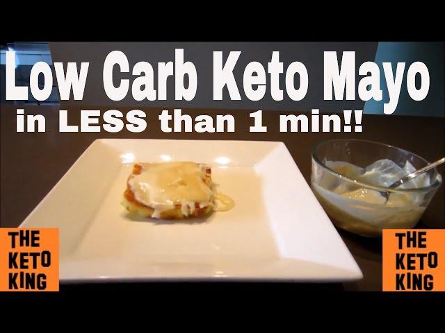 Low Carb Keto Mayo | Less than 1 minute! |Low Carb Mayonnaise | Creamy & Delicious | Keto Mayonnaise