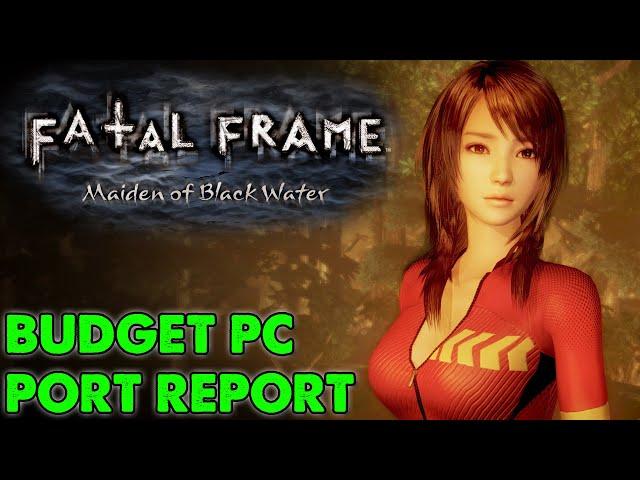 Fatal Frame Maiden Of Black Water - Budget PC Port Report - Options Menu Discussion