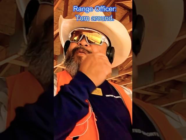 Range Officer TAUGHT HIM A LESSON With ONE SHOT #shorts #education #trending