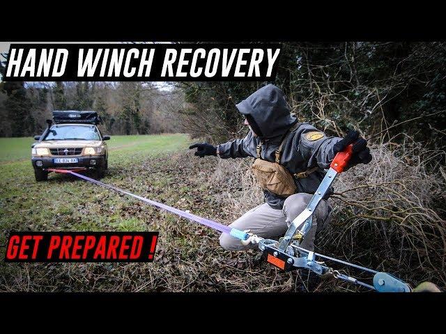 HAND WINCH Off Road Recovery Techniques Training