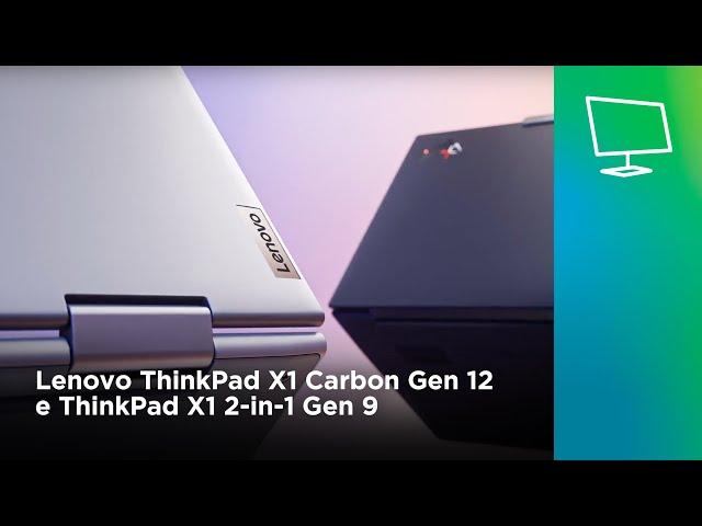 Lenovo ThinkPad X1 Carbon Gen 12 e ThinkPad X1 2-in-1 Gen 9