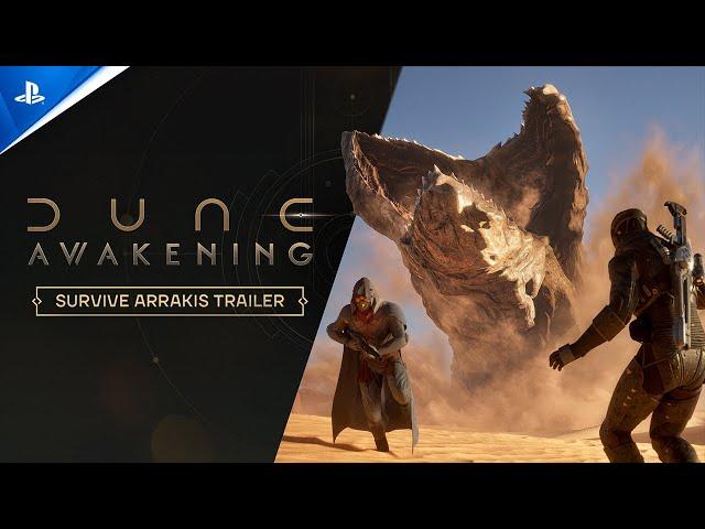 Dune: Awakening - Survive Arrakis Trailer | PS5 Games