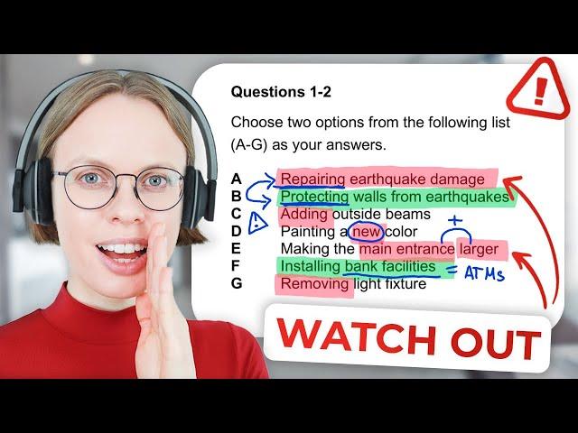 IELTS Listening Multiple Choice Questions | BEST Strategy and Practice