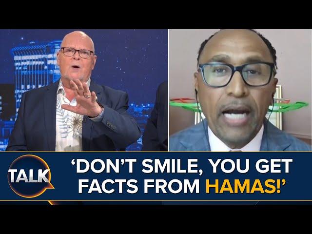 "You Get Facts From Hamas, A TERRORIST Organisation!" | James Whale v Garland Nixon