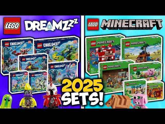 2025 Lego Dreamzzz & Lego Minecraft Sets REVEALED! + Better 2025 Ninjago Images!