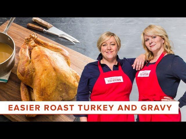 How to Make Our Easier Roast Turkey and Gravy