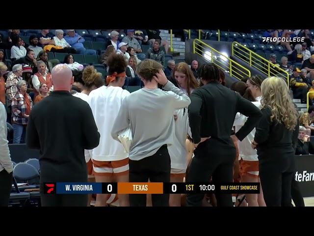 Texas Women's Basketball vs West Virginia | NCAA WBB Full Game Replay