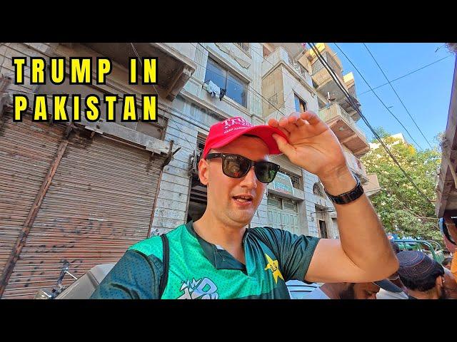 $1 Donald Trump Cap in Karachi, Pakistan 