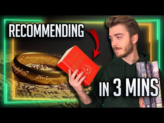 Recommending The Lord of the Rings in 3 Minutes