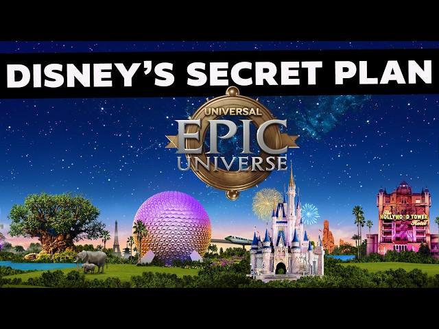 Can Disney Outplay Epic Universe? DISNEY'S BOLD PLAN REVEALED!