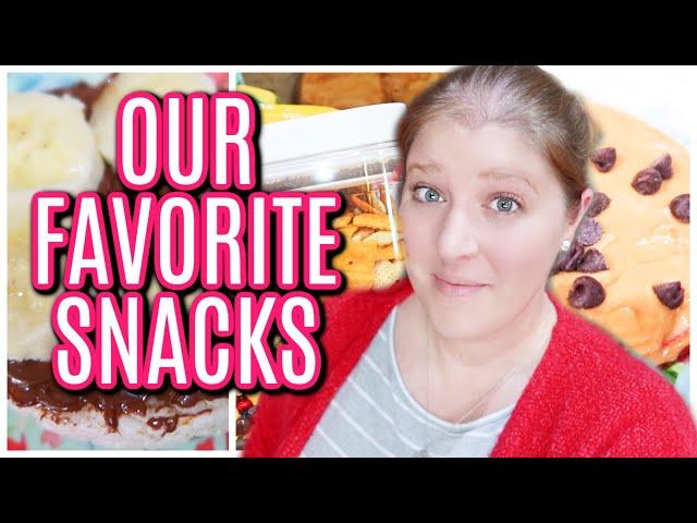 EASY AFTER SCHOOL SNACK IDEAS FOR KIDS