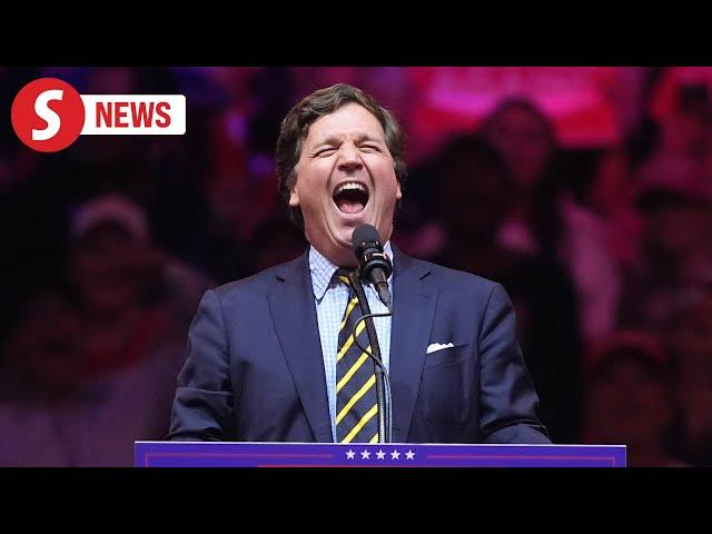 Tucker Carlson calls Kamala Harris "a Samoan-Malaysian low IQ” at Trump rally