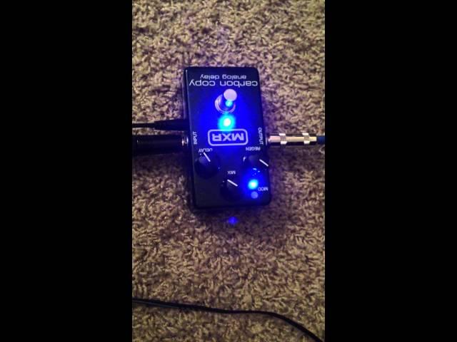 MXR Carbon Copy Demo