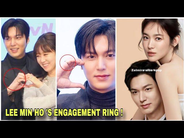 LEE MIN HO SPOTTED IN PUBLIC WEARING HIS ENGAGEMENT RING TO SONG HYE KYO ?!