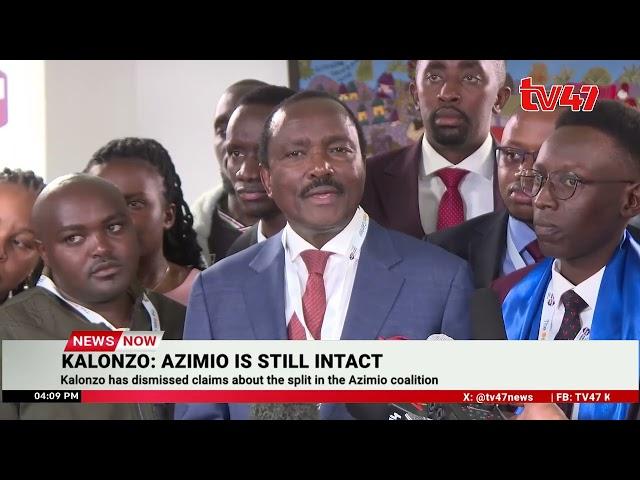 Kalonzo dismisses claims about split in the Azimio coalition