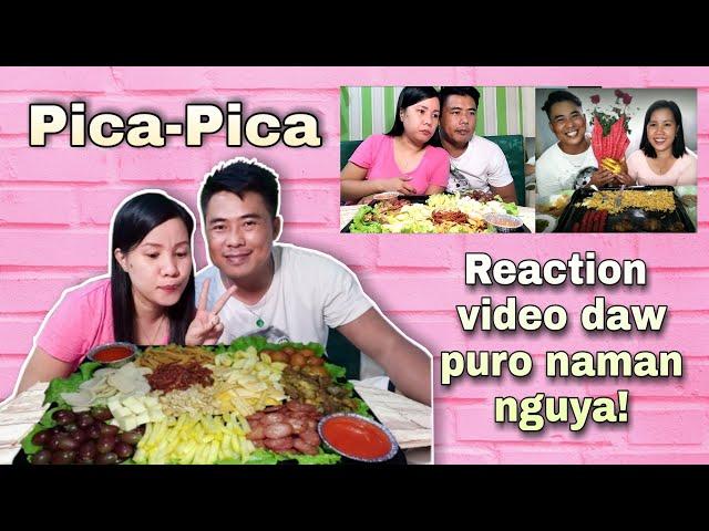 Pica-Pica Mukbang + Reaction video / Sweet Taste MiMay