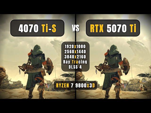 RTX 5070 Ti vs RTX 4070 Ti Super - Super/Duper Comparison - 1080P, 1440P, 4k, RT + DLSS 4