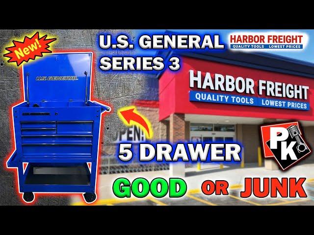 NEW HARBOR FREIGHT U.S. GENERAL SERIES 3 5 DRAWER!!! #harborfreight #toolreviews #tools #toolbox