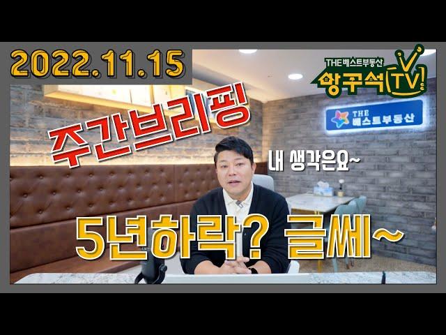 영종도 부동산 아파트 주간브리핑 11.15일자 "이번하락장 5년간다? 글쎄요!! 과연그럴까?"제일풍경채디오션 호반써밋2차 모아엘가 동부센트레빌