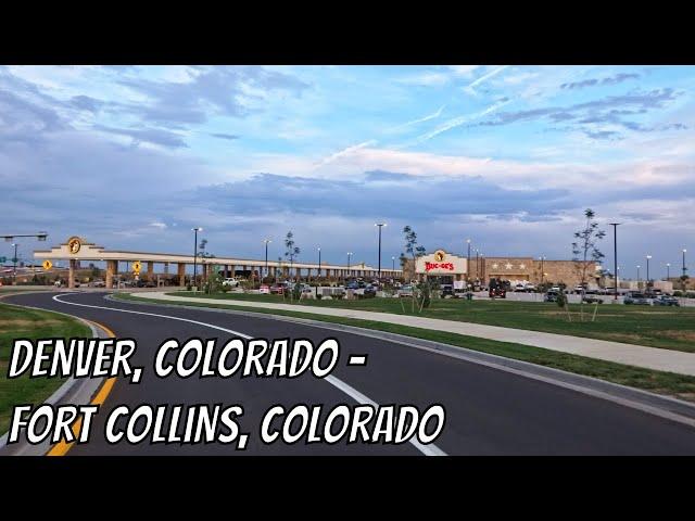 Denver, Colorado to Fort Collins, Colorado! Drive with me on a Colorado highway!